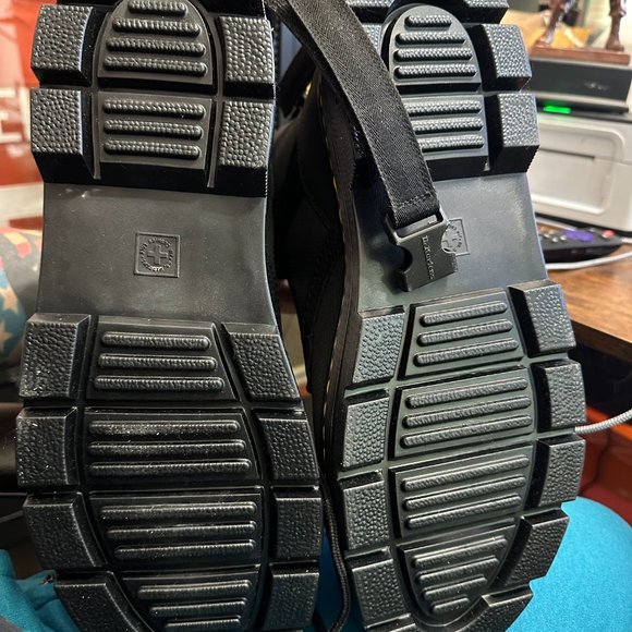 Dr Martens Boots Mens Combs Tech II Black Casual Combat Ripstop LA004 - Picture 7 of 7